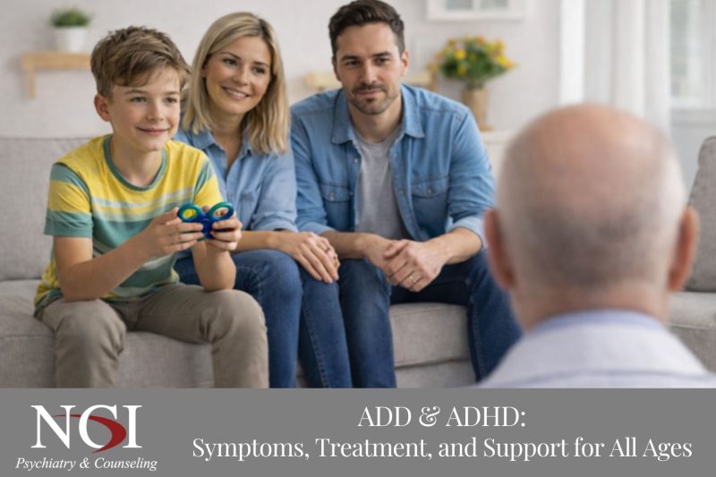 ADD & ADHD: Symptoms, Treatment, and Support for All Ages
