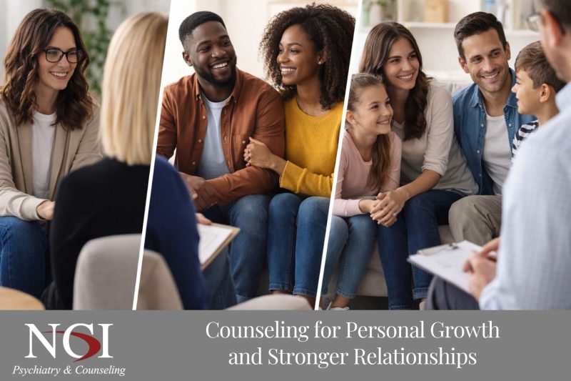 Counseling for Personal Growth and Stronger Relationships
